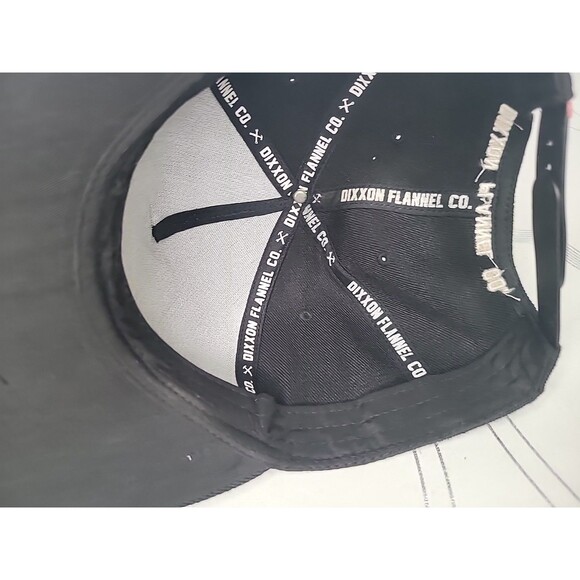 Dixxon Flannel Co. Black & White Hammer Wrench Shield Trucker Snapback Hat - Picture 7 of 9